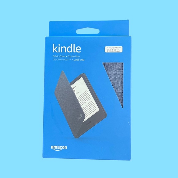 NWT 6” Kindle 11th Gen Fabric Cover-Demin Color - Picture 1 of 4